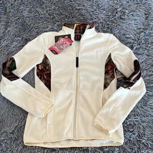 Women’s fleece Huntworth jacket. Size S